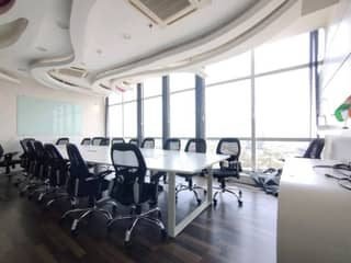 24-seat conference room at Cyber One, Vashi